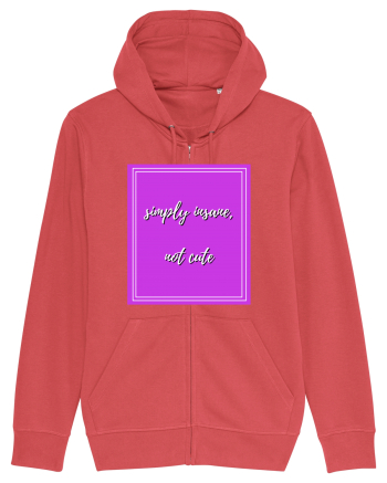 simply insane not cute4 Carmine Red