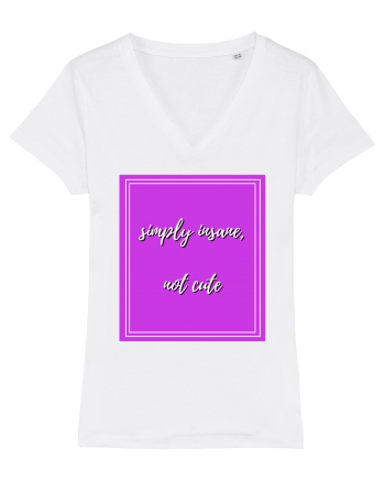 simply insane not cute4 White