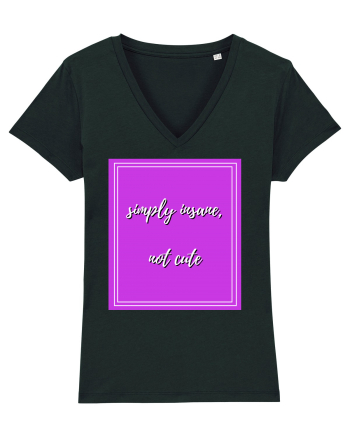 simply insane not cute4 Black