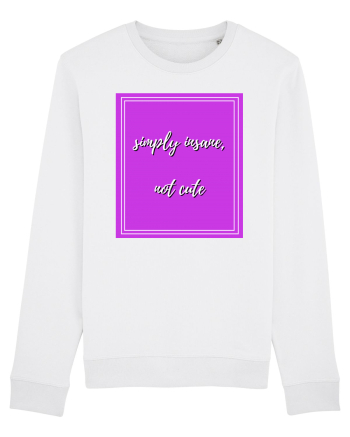 simply insane not cute4 White