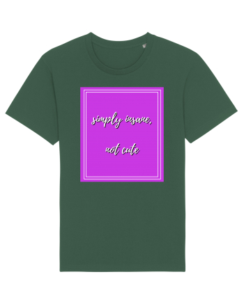 simply insane not cute4 Bottle Green