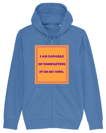 i am capable of completing it on my  own8 Bright Blue