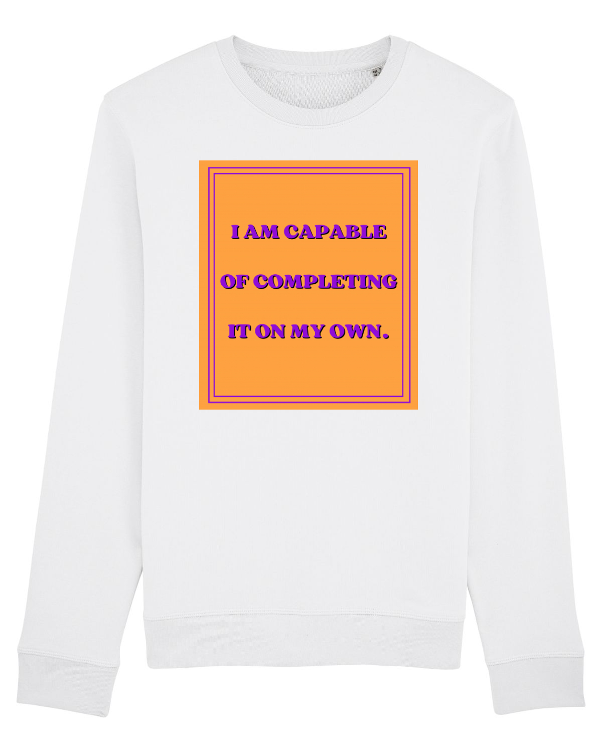 Bluză mânecă lungă Unisex Rise White