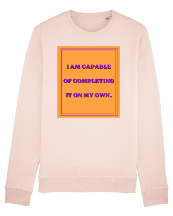 i am capable of completing it on my  own8 Candy Pink