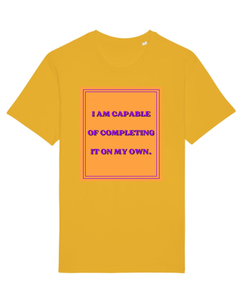 i am capable of completing it on my  own8 Spectra Yellow