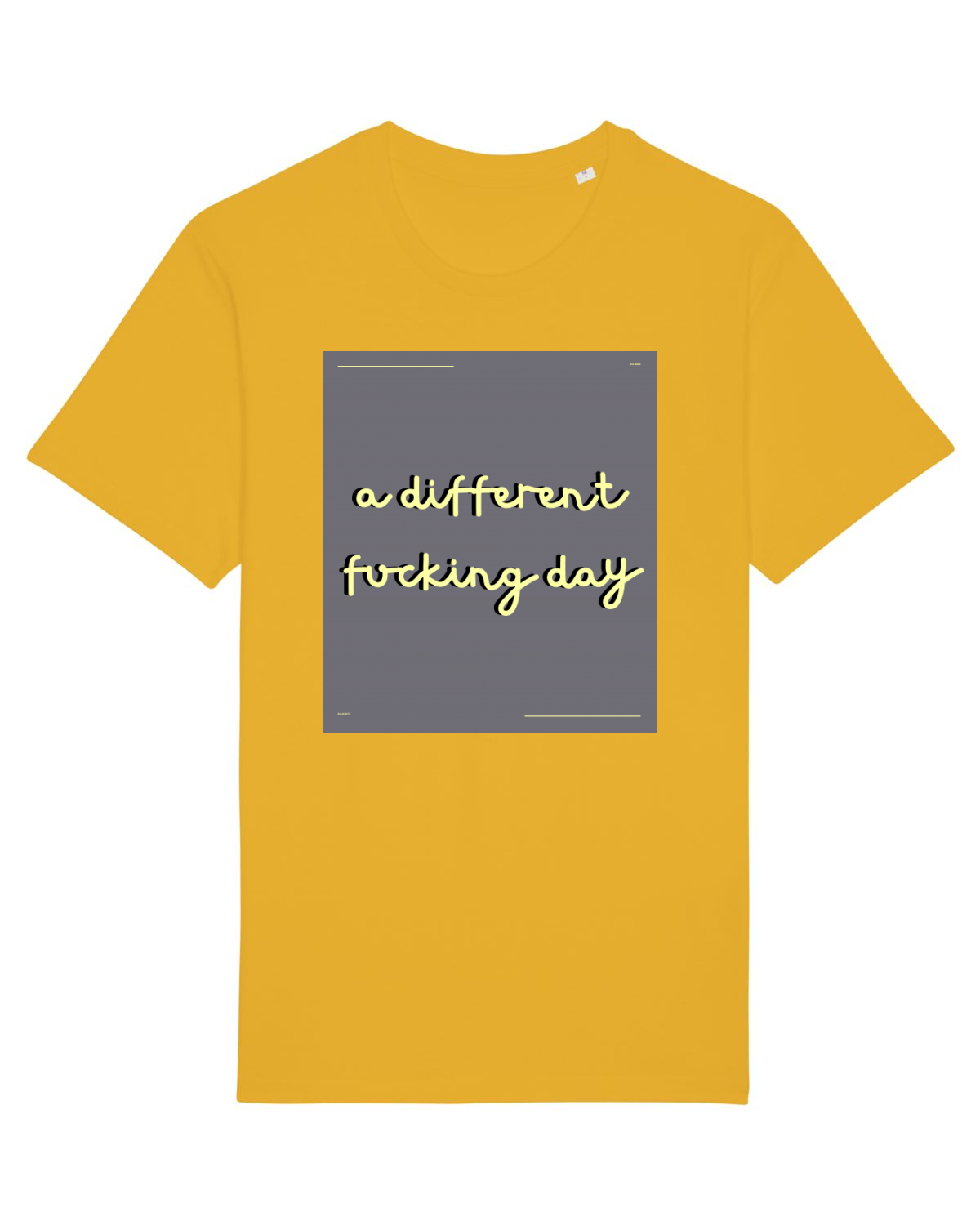 Tricou mânecă scurtă Unisex Rocker Spectra Yellow