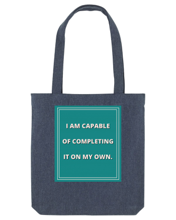 i am capable of completing it on my  own8 Midnight Blue
