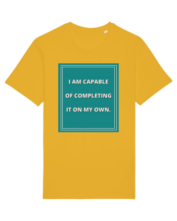 i am capable of completing it on my  own8 Spectra Yellow