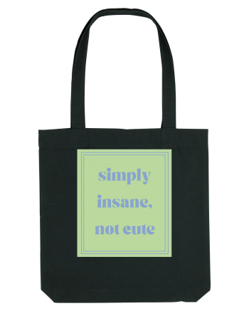 simply insane not cute5 Black