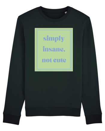 simply insane not cute5 Black
