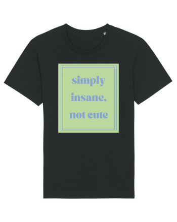 simply insane not cute5 Black