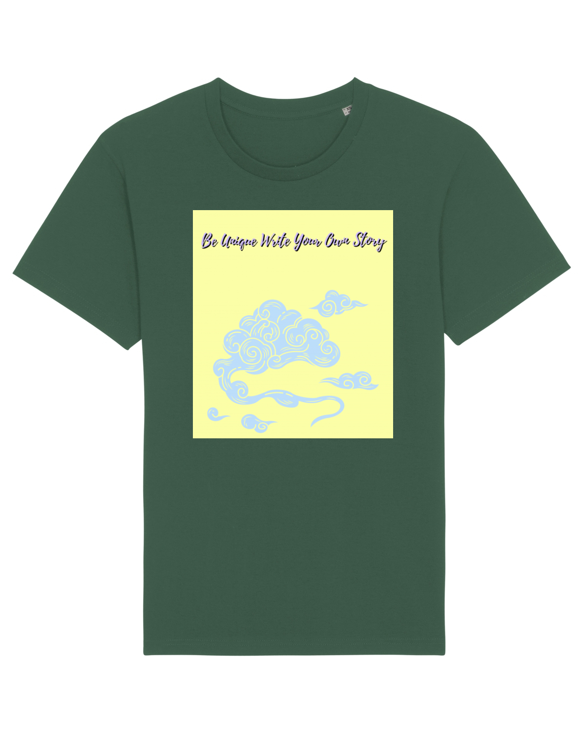 Tricou mânecă scurtă Unisex Rocker Bottle Green