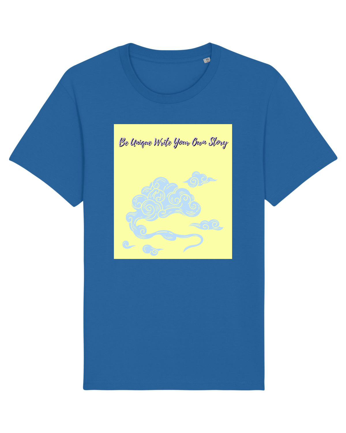 Tricou mânecă scurtă Unisex Rocker Royal Blue