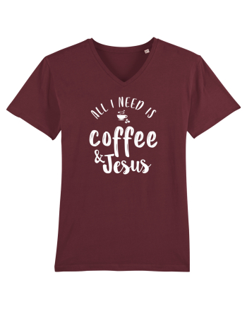 Coffee and Jesus Burgundy