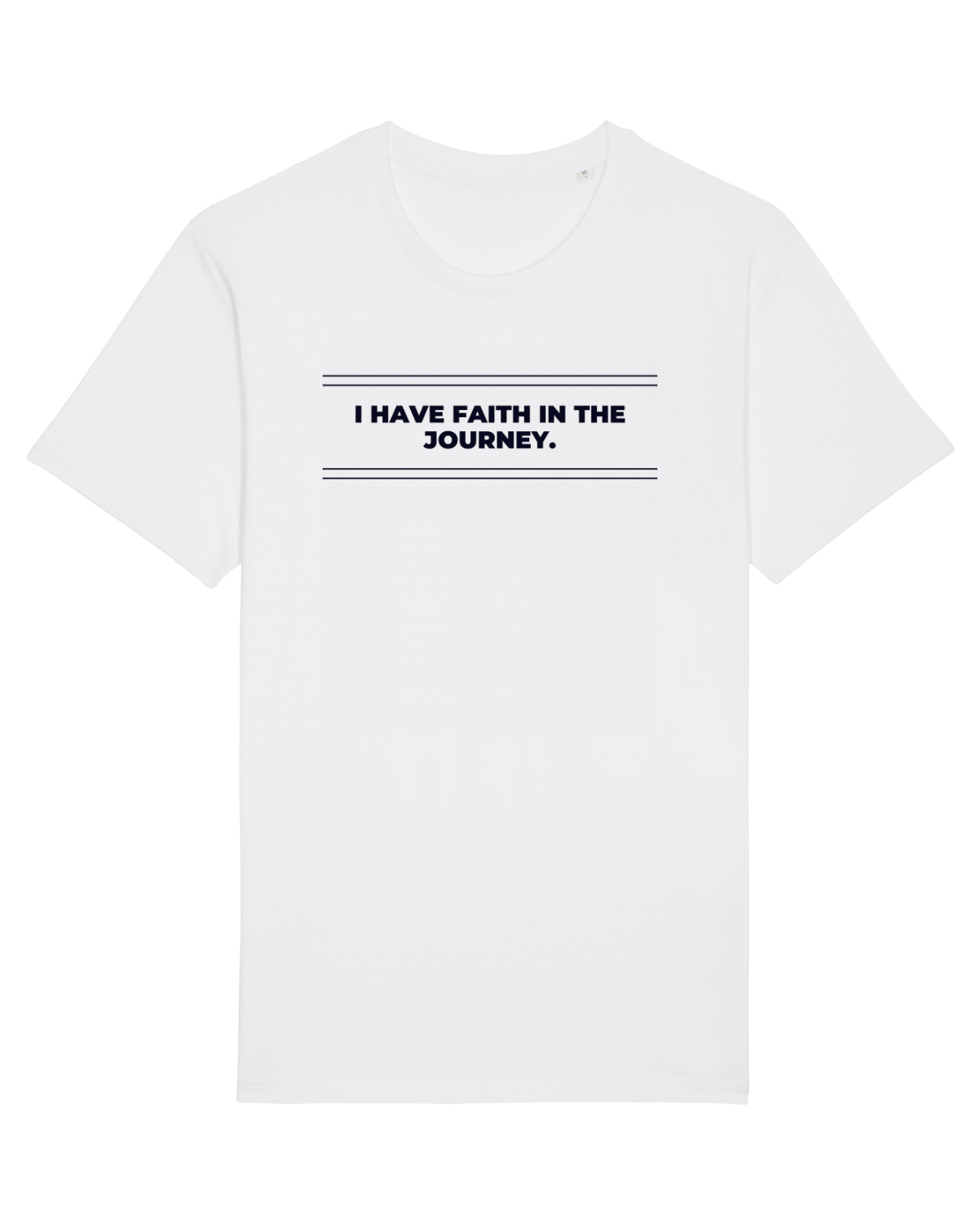 Tricou mânecă scurtă Unisex Rocker White
