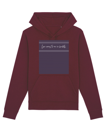 love comes to me in buckets2 Burgundy