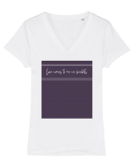 love comes to me in buckets2 Tricou mânecă scurtă guler V Damă Evoker