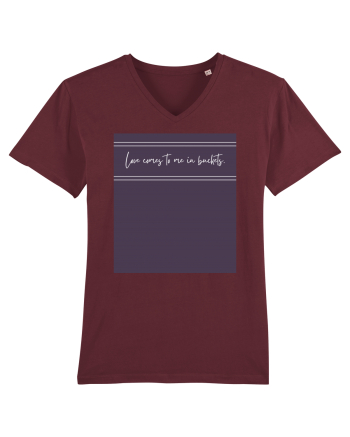 love comes to me in buckets2 Burgundy