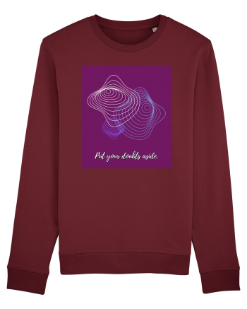 put your doubts aside4 Burgundy