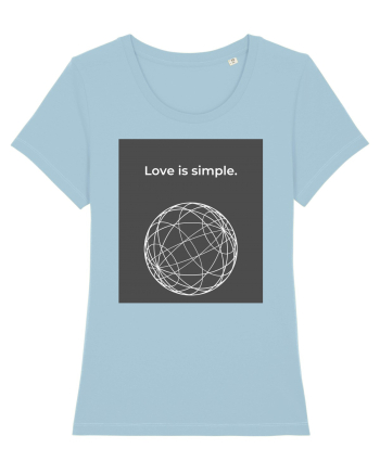 love is simple3 Sky Blue