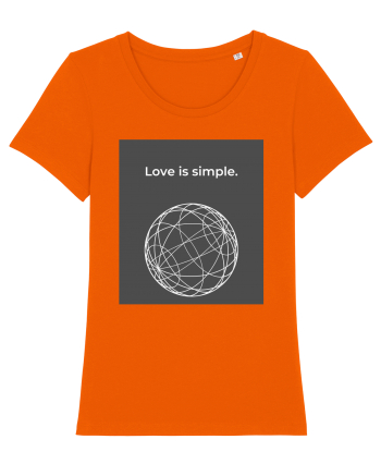 love is simple3 Bright Orange