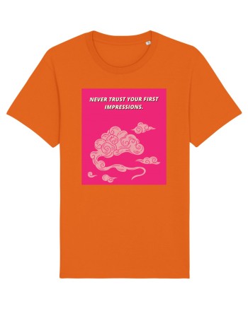 never trust your first impressions4 Bright Orange