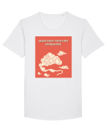 never trust your first impressions5 Tricou mânecă scurtă guler larg Bărbat Skater