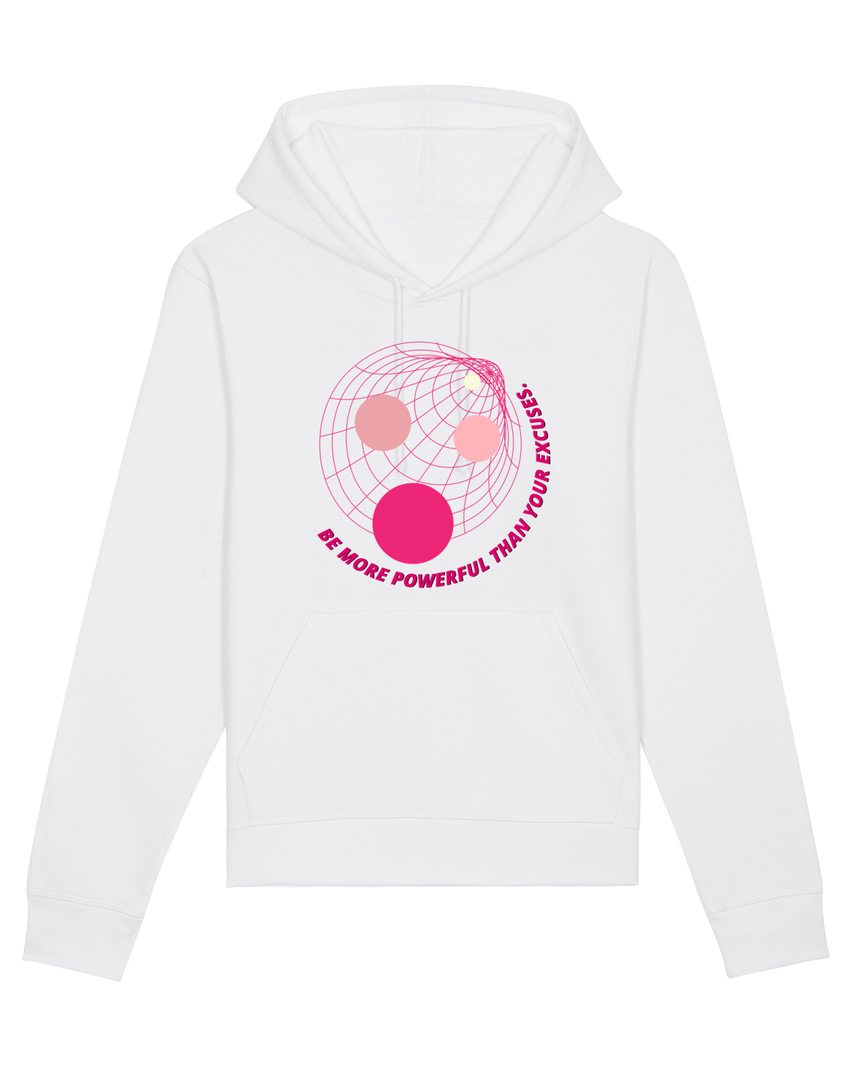 Hanorac Unisex Drummer White
