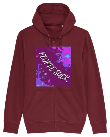 people suck3 Burgundy