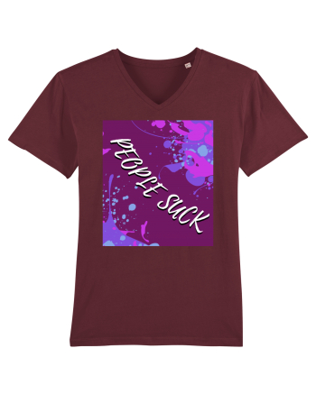 people suck3 Burgundy