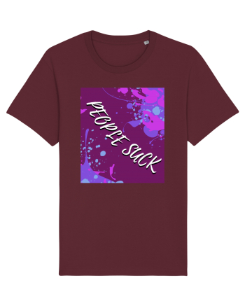 people suck3 Burgundy
