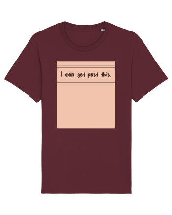 i can get past this2 Burgundy