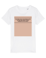 i m the only one Tricou mânecă scurtă  Copii Mini Creator