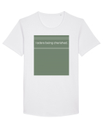i adore being cherished Tricou mânecă scurtă guler larg Bărbat Skater