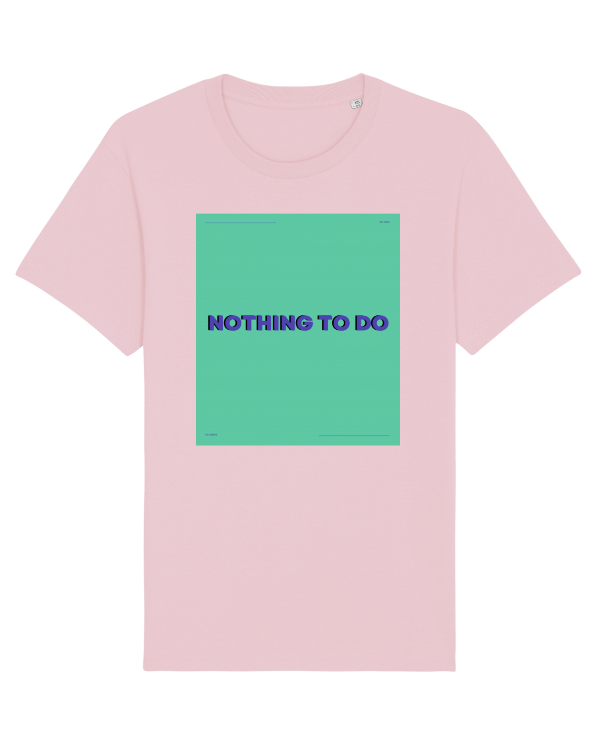 Tricou mânecă scurtă Unisex Rocker Cotton Pink