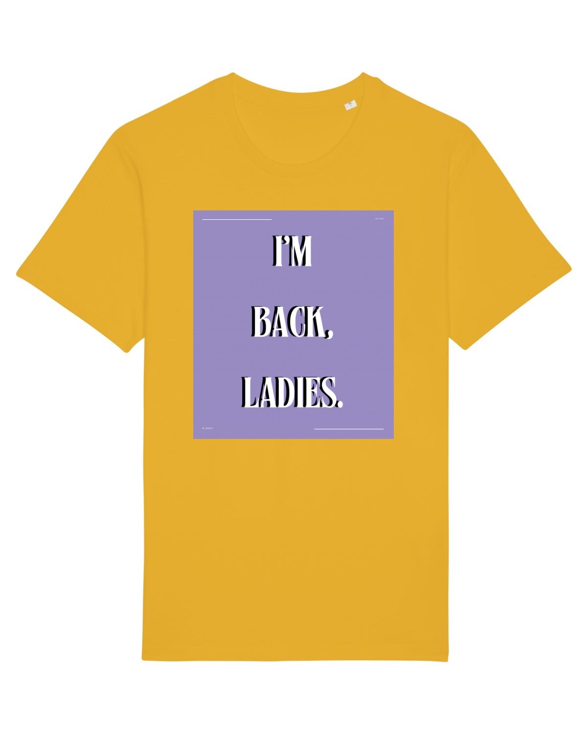 Tricou mânecă scurtă Unisex Rocker Spectra Yellow