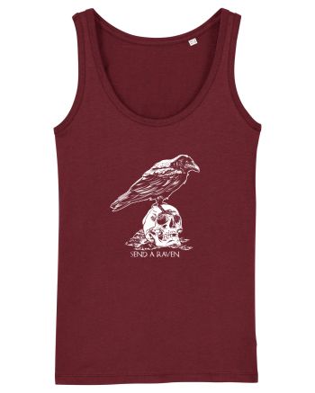 Send a raven Burgundy