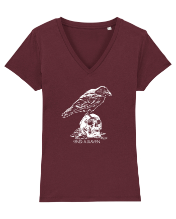 Send a raven Burgundy