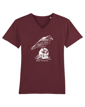Send a raven Burgundy