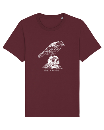Send a raven Burgundy