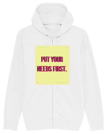 put your needs first6 White