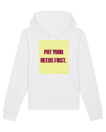 put your needs first6 White