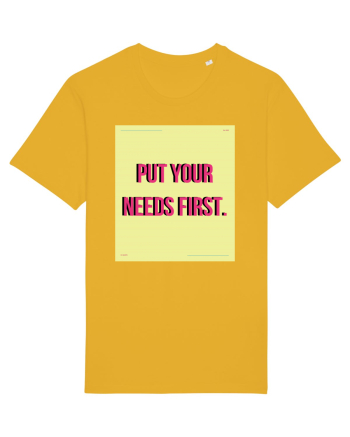 put your needs first6 Spectra Yellow