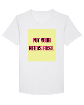 put your needs first6 White