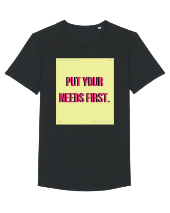 put your needs first6 Black