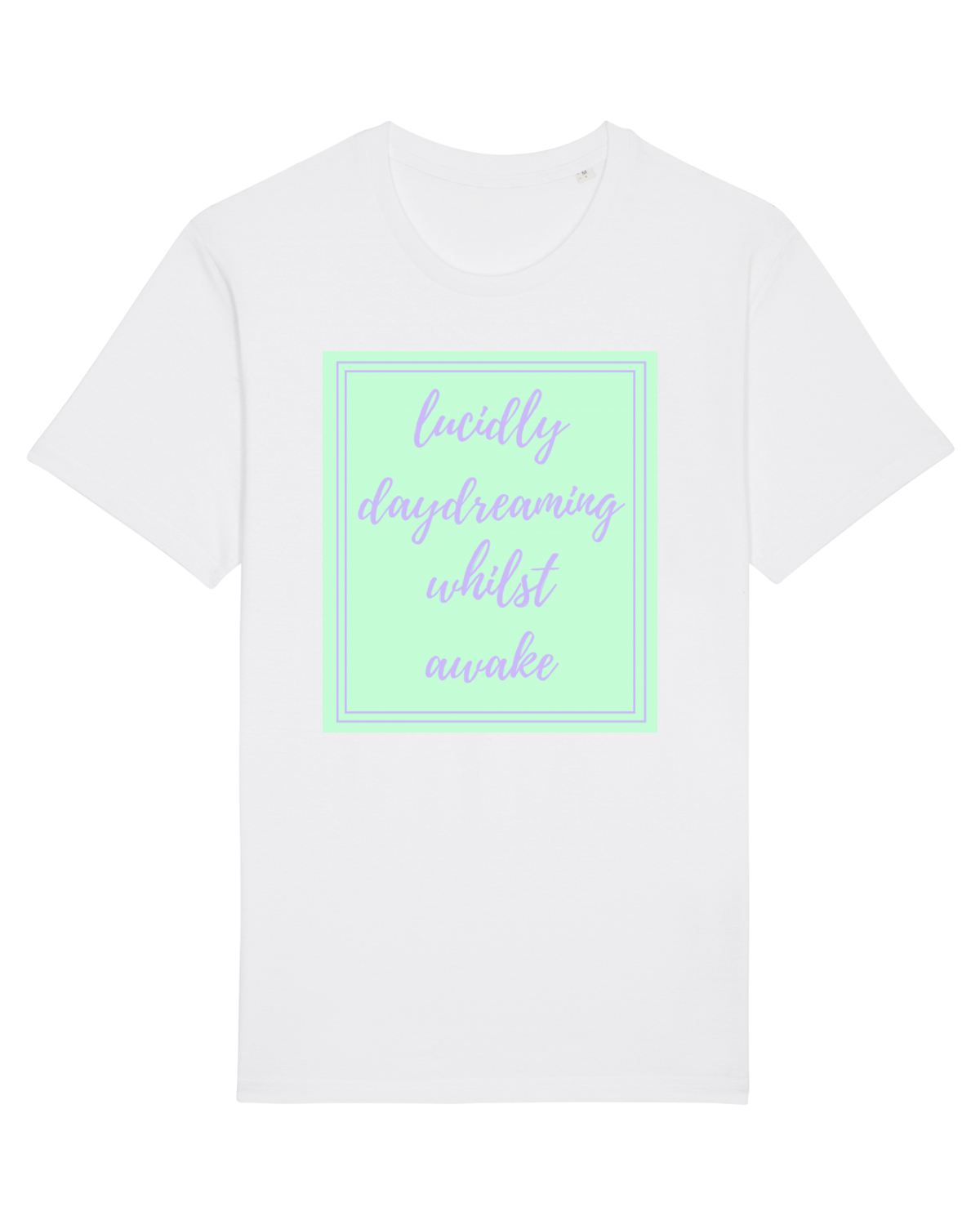 Tricou mânecă scurtă Unisex Rocker White