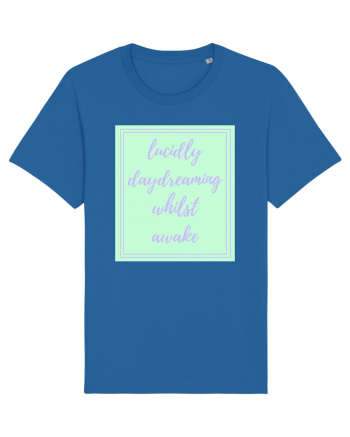 lucicly daydreaming whilst awake8 Royal Blue