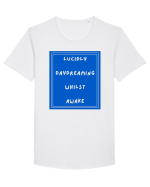 lucicly daydreaming whilst awake9 Tricou mânecă scurtă guler larg Bărbat Skater
