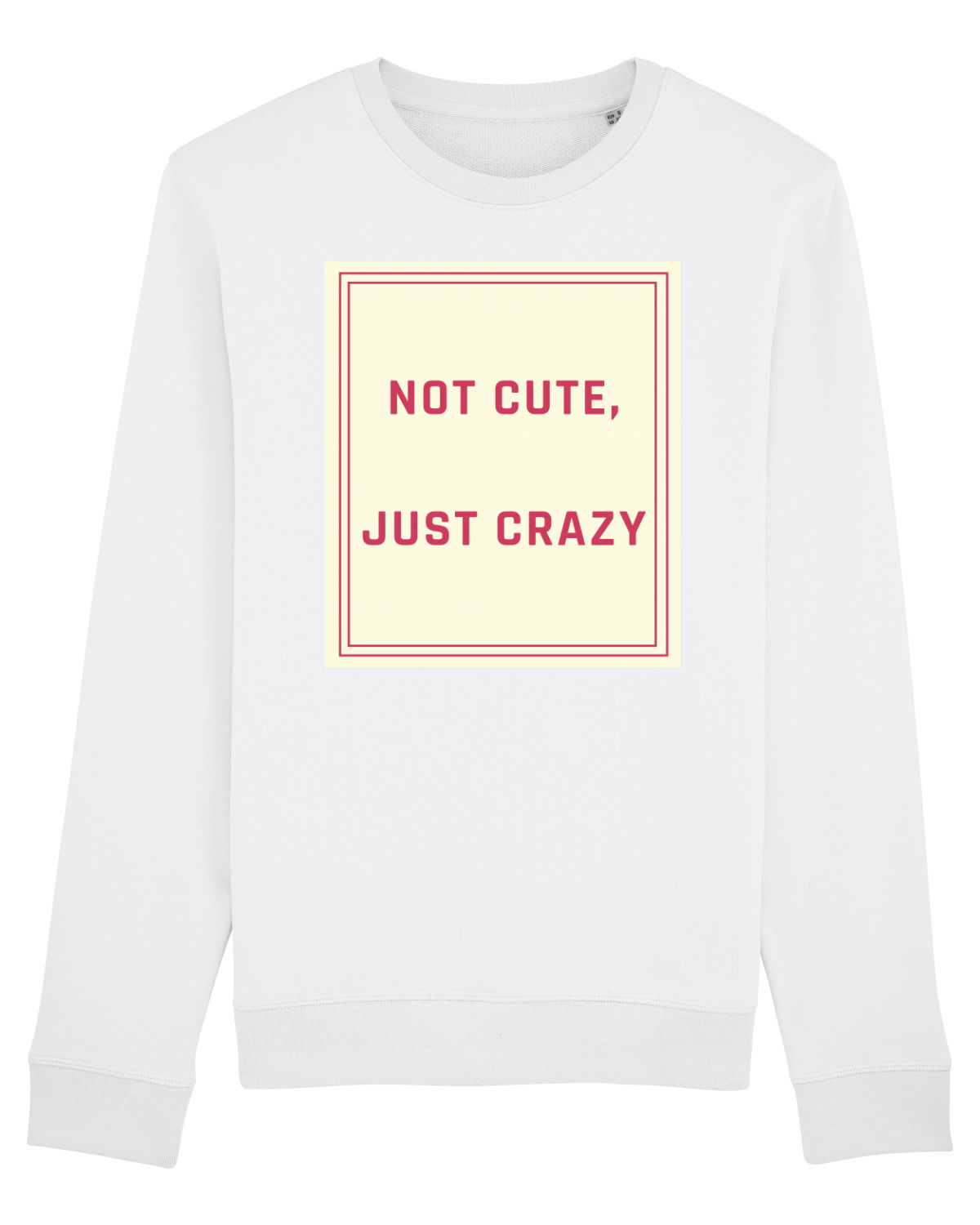 Bluză mânecă lungă Unisex Rise White