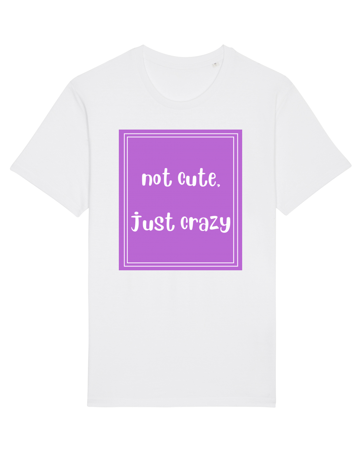 Tricou mânecă scurtă Unisex Rocker White